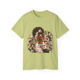 Glam Coffee Girl Graphic T-Shirt