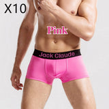 Men's black boxer briefs with breathable stretch fabric, supportive fit, and soft waistband for everyday comfort.