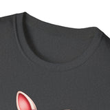 Kangaroo Skater Pink Graphic T-Shirt