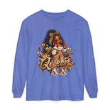 Queen Gold Graphic Women’s Long Sleeve Shirt