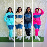 Fashion Casual Set Loose All-match Retro - Black