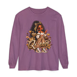Queen Gold Graphic Women’s Long Sleeve Shirt