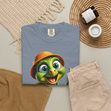 Cute Turtle Graphic T-Shirt — Thumbs-Up Cartoon Turtle Design