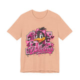 Delicious Pink Duck Graphic Tee — Cute Retro Streetwear T-Shirt