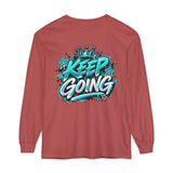 Unisex Keep Going Motivational Graphic Long Sleeve T-Shirt