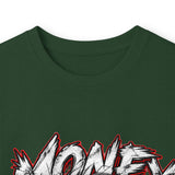 Money Makes Moves Teddy Bear Graphic Long Sleeve Shirt