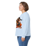 Halloween Streetwear Teddy Bear Graphic Long Sleeve