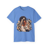 Glam Coffee Girl Graphic T-Shirt