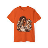 Glam Coffee Girl Graphic T-Shirt
