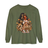 Queen Gold Graphic Women’s Long Sleeve Shirt
