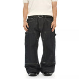 Men's Loose Fit Jeans - Blue