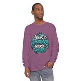 Unisex Keep Going Motivational Graphic Long Sleeve T-Shirt