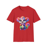 Cute Rainbow Critter T-Shirt — Colorful Kawaii Animal Tee
