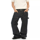 Men's Loose Fit Jeans - Blue