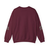 Crewneck Sweatshirt – 'Fear Nothing' Gothic Crown Graphic