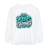 Unisex Keep Going Motivational Graphic Long Sleeve T-Shirt