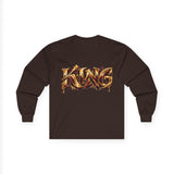 King Lion Streetwear Graphic Long Sleeve T-Shirt