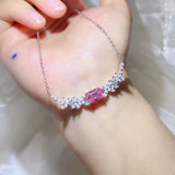 2 carat moissanite necklace crafted in 925 sterling silver with a brilliant sparkling gemstone pendant.