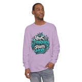 Unisex Keep Going Motivational Graphic Long Sleeve T-Shirt
