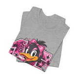 Delicious Pink Duck Graphic Tee — Cute Retro Streetwear T-Shirt
