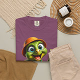 Cute Turtle Graphic T-Shirt — Thumbs-Up Cartoon Turtle Design