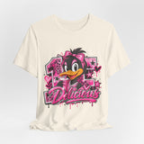 Delicious Pink Duck Graphic Tee — Cute Retro Streetwear T-Shirt