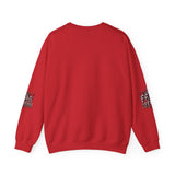 Crewneck Sweatshirt – 'Fear Nothing' Gothic Crown Graphic