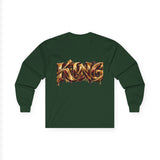 King Lion Streetwear Graphic Long Sleeve T-Shirt