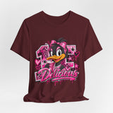 Delicious Pink Duck Graphic Tee — Cute Retro Streetwear T-Shirt