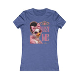 Just Me Womens Tee - Glam Duck Graphic Shirt