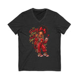 Girl Power V-Neck Tee – 'Pretty Girl Hustle' Graphic Tee for Girls & Teens