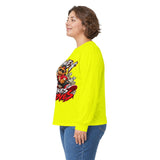 Money Makes Moves Teddy Bear Graphic Long Sleeve Shirt