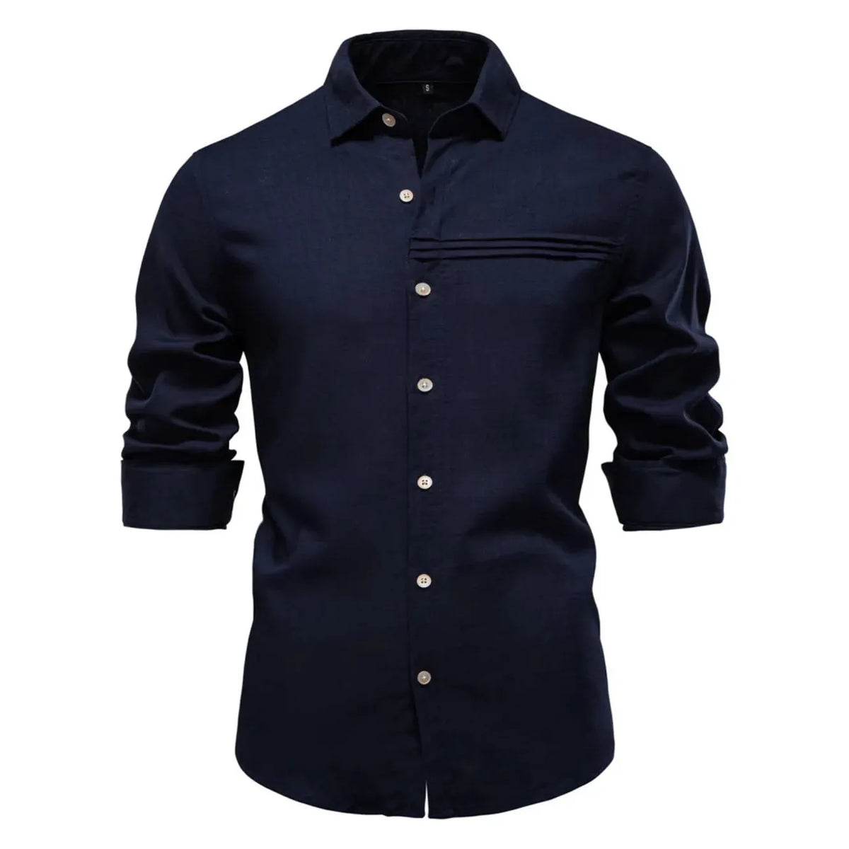 Men's Button Down Collared Neck Shirt - White