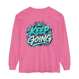 Unisex Keep Going Motivational Graphic Long Sleeve T-Shirt