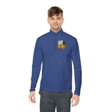 Quarter-Zip Pullover — "Move in Silence" Graphic