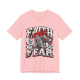 Faith Over Fear T‑Shirt — Prayer Hands & Doves Christian Tee
