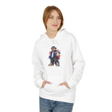 Bulldog Streetwear Hoodie — Urban Varsity Dog Graphic