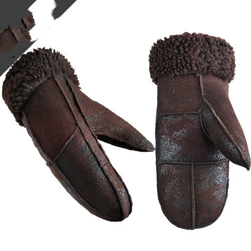 Winter Windproof Thermal Gloves for Men & Women - Black