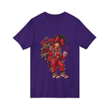 Girl Power V-Neck Tee – 'Pretty Girl Hustle' Graphic Tee for Girls & Teens