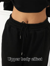 Women’s 1997 Cropped Sweatshirt & Jogger Set - Red