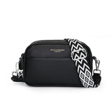 Fashion Simple Shoulder Messenger Bag Top Layer Cowhide Small Square Bag - Gray