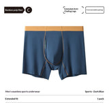 Men's Bamboo Athletic Boxer Briefs - Black