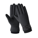 Women's soft touch winter gloves with a smooth insulated finish for cold weather.