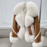 Women's Short Autumn And Winter Cotton Thick Fashion Fur Coat