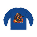 Halloween Streetwear Teddy Bear Graphic Long Sleeve