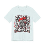 Faith Over Fear T‑Shirt — Prayer Hands & Doves Christian Tee
