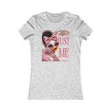 Just Me Womens Tee - Glam Duck Graphic Shirt