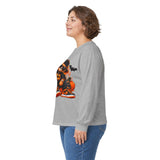 Halloween Streetwear Teddy Bear Graphic Long Sleeve