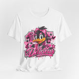 Delicious Pink Duck Graphic Tee — Cute Retro Streetwear T-Shirt
