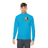 Quarter-Zip Pullover — "Move in Silence" Graphic